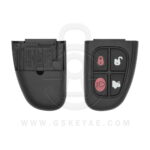 2000-2009 Jaguar X-Type S-Type Flip Key Remote 4 Button NHVWB1U241 1X43-15K601-BJ USED