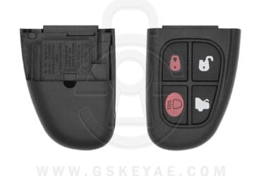 2000-2009 Jaguar X-Type S-Type Flip Key Remote 4 Button NHVWB1U241 1X43-15K601-BJ USED