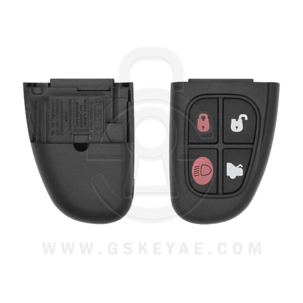 2000-2009 Jaguar X-Type S-Type Flip Key Remote 4 Button NHVWB1U241 1X43-15K601-BJ USED