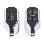2014-2016 Genuine Maserati Ghibli Quattroporte Smart Key Remote 4 Button w/ Start 433MHz 5923336 USED
