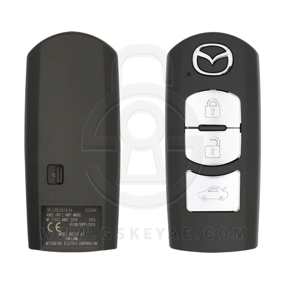 2014-2019 Genuine Mazda Smart Key Remote 3 Button 433MHz SKE13E-02 GRV6-67-5RY USED