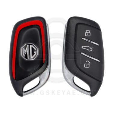 2018-2022 Original MG HS Smart Key Remote 3 Buttons 433MHz 10730307-RMK RED Line