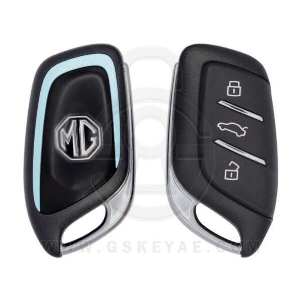2018-2022 Original MG HS Smart Key Remote 3 Buttons 433MHz 10963398-GCY Blue Line