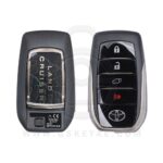 2020-2022 Genuine Toyota Land Cruiser Smart Key Remote 4 Button 433MHz 89904-60X80 OEM