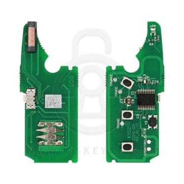 2003-2010 Volkswagen VW Touareg Phaeton Remote Key PCB 4 Buttons 315MHz Aftermarket