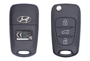 2011 Hyundai Azera Flip Key Remote 433MHz 3 Button PCF7936 Chip HA-T005 95430-2L600 USED