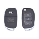 2016-2019 Hyundai Creta Flip Key Remote 3 Button 433MHz ID47 Chip TQ8-RKE-4F17 95430-A0100 USED