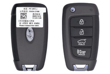 2017-2019 Genuine Hyundai Elantra GT Flip Key Remote 4 Button 433MHz OSLOKA-450T 95430-G3100 OEM American Key