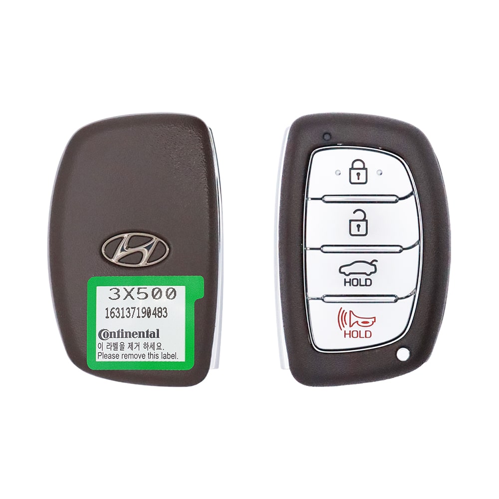 2014-2016 Hyundai Elantra Smart Key Remote 4 Button 433MHz SY5MDFNA433 95440-3X500 OEM