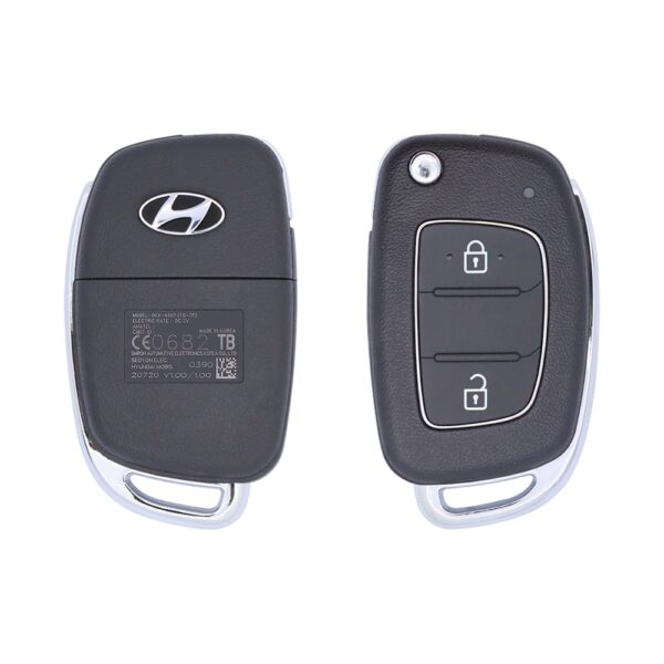 2016-2020 Genuine Hyundai H1 Flip Key Remote 2 Button 433MHz OKA-420T 95430-4H400 USED
