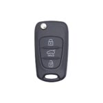 2012 Hyundai I20 Flip Key Remote 433MHz 3 Button PCF7936 Chip RKE-4F04 95430-1J000 USED (1)