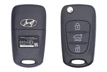 2012 Hyundai I20 Flip Key Remote 433MHz 3 Button PCF7936 Chip RKE-4F04 95430-1J000 USED
