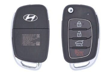 2015-2019 Hyundai Santa Fe Flip Key Remote 4 Button 433MHz TQ8-RKE-4F31 95430-2W110 USED