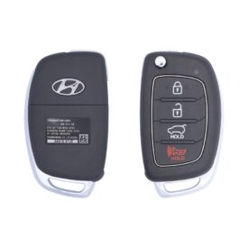 2013-2016 Hyundai Santa Fe Flip Key Remote 4 Button 315MHz TQ8-RKE-3F04 95430-4Z100 USED