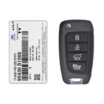 2019 Genuine Hyundai Santa Fe Flip Key Remote 4 Button 433MHz TQ8-RKE-4F39 95430-S1000 OEM (1)