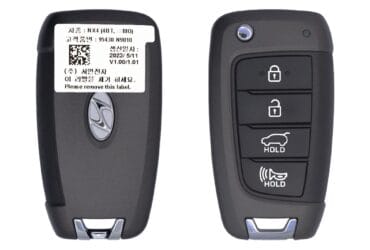 2021-2022 Genuine Hyundai Tucson Flip Key Remote 4 Button 433MHz TQ8-RKE-4F40 95430-N9010 OEM