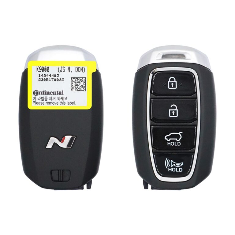 2017-2019 Hyundai Veloster N Smart Key Remote 4 Button 433MHz SY5IGFGE04 95440-K9000 OEM