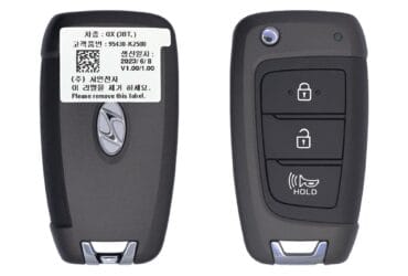 2020 Hyundai Venue Flip Key Remote 3 Button 433MHz SY5FD1GRGE03 95430-K2500 OEM