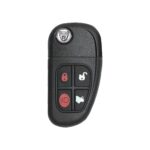 2000-2009 Jaguar X-Type S-Type Flip Key Remote 4 Button 315MHz 1X43-15K601-AD USED (1)