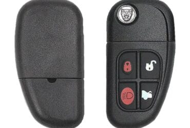 2000-2009 Jaguar X-Type S-Type Flip Key Remote 4 Button 315MHz 1X43-15K601-AD USED