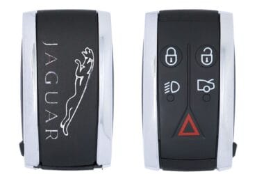 Clé intelligente Jaguar 2009-2015 5 boutons 433MHz KR55WK49244 C2P17153 (UTILISÉE)