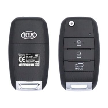 2013-2016 KIA Carens Flip Key Remote 3 Button 433MHz 4D Chip 95430-A4200 USED