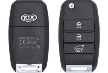 2018 KIA Carnival Flip Key Remote 3 Buttons 433MHz 4D-60 Chip RKE-4F18 95430-A9060 USED