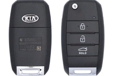 2013-2018 KIA Cerato Flip Key Remote 3 Button 433MHz 4D Chip OKA-870T 95430-A7100 USED