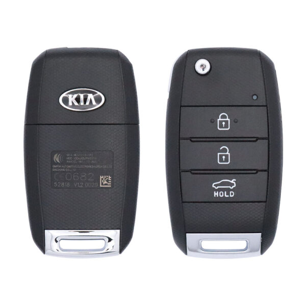 2013-2018 KIA Cerato Flip Key Remote 3 Button 433MHz 4D Chip OKA-870T 95430-A7100 USED