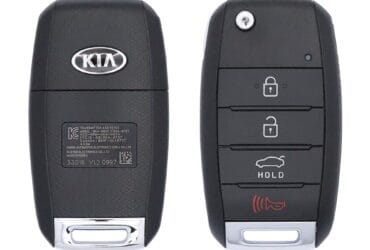 2017-2018 Genuine KIA Forte Flip Key Remote 433MHz 4 Button OSLOKA-875T 95430-A7200 USED