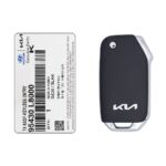 2022 Genuine KIA K8 Flip Key Remote 4 Button 433MHz 8A Chip 95430-L8000 OEM (1)
