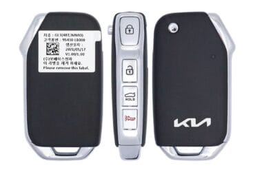 2022 Genuine KIA K8 Flip Key Remote 4 Button 433MHz 8A Chip 95430-L8000 OEM