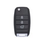 2018-2019 KIA Picanto Flip Key Remote 3 Buttons 433MHz 4D-60 Chip 95430-G6600 USED (1)