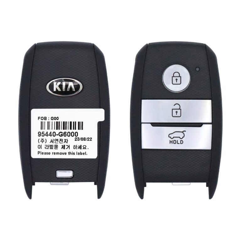 2017-2021 KIA Picanto Smart Key Remote 3 Button 433MHz 8A Chip SYEC3FOB1611 95440-G6000 OEM