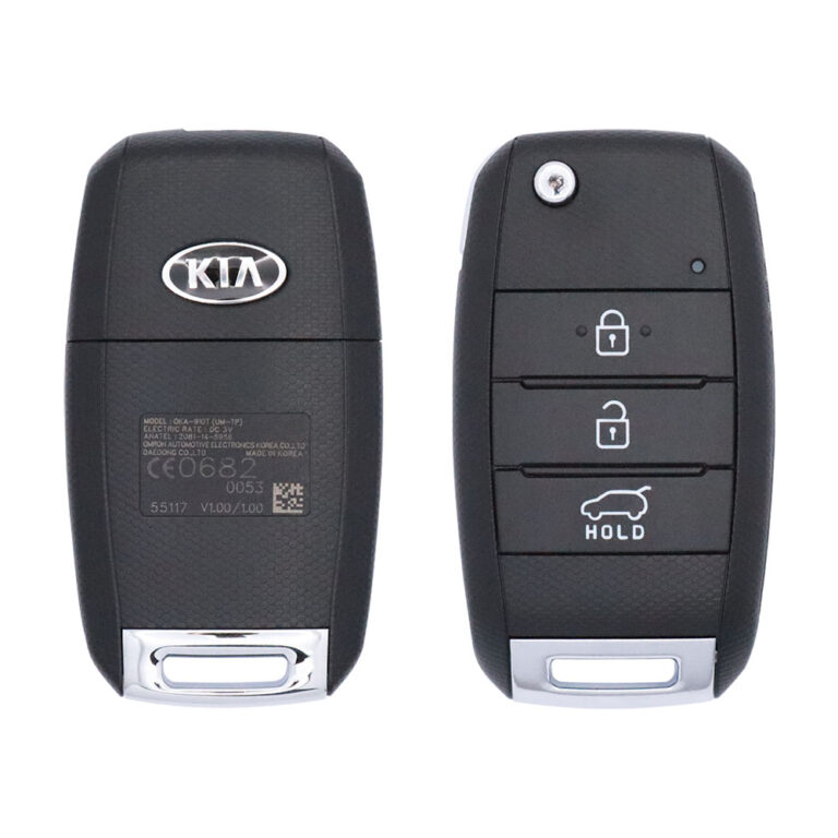 2015-2020 KIA Sorento Flip Key Remote 3 Button 433MHz OKA-910T 95430-C5210 USED