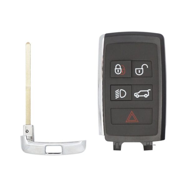 2018-2022 Land Rover Range Rover Special Vehicle Operations (SVO) Smart Remote Key Shell Cover 5 Button HU101 Blade