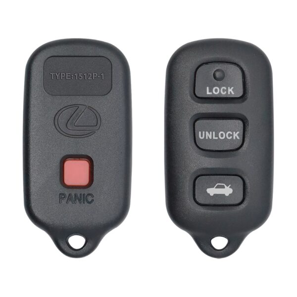 2000 Genuine Lexus Keyless Entry Remote 304MHz 4 Buttons Type 1512P-1 USED