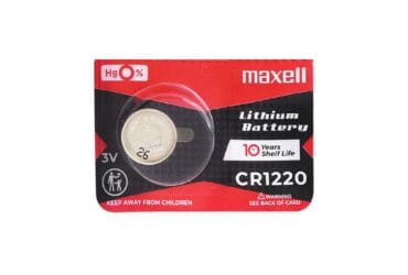 Pile bouton lithium Maxell CR1220 36mAh 3V