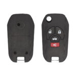 2003-2019 Nissan Infiniti Flip Key Remote Shell Case 4 Buttons Modified (1)