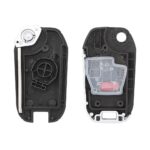 2003-2019 Nissan Infiniti Flip Key Remote Shell Case 4 Buttons Modified (2)