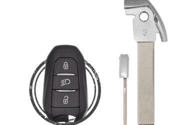 2013-2018 Peugeot Citroen Smart Remote Key Blade HU83 with Groove Same as 1609531980 Aftermarket