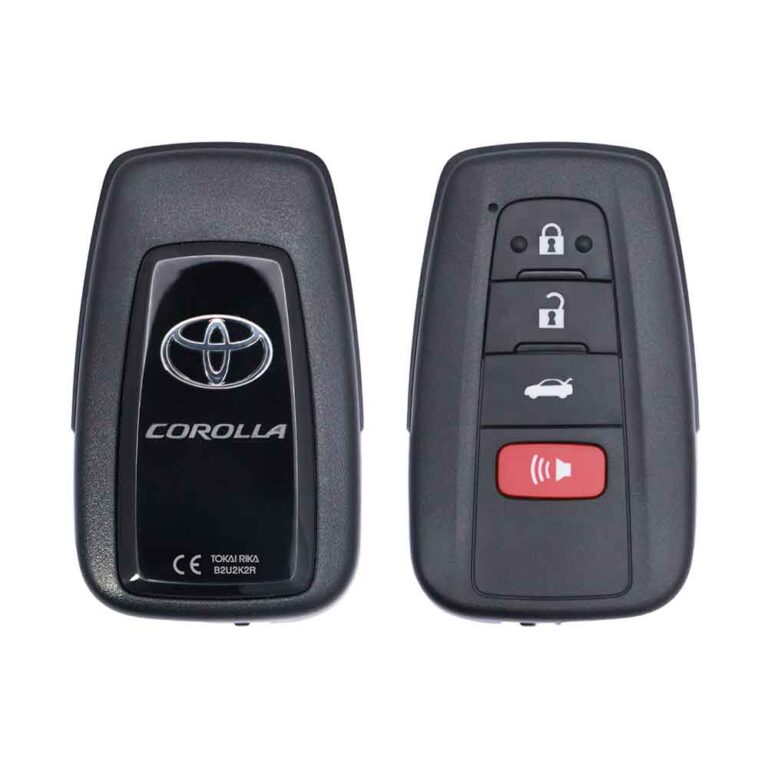 2019-2023 Genuine Toyota Corolla Smart Key Remote 4 Button 433MHz B2U2K2R 8990H-02060 USED