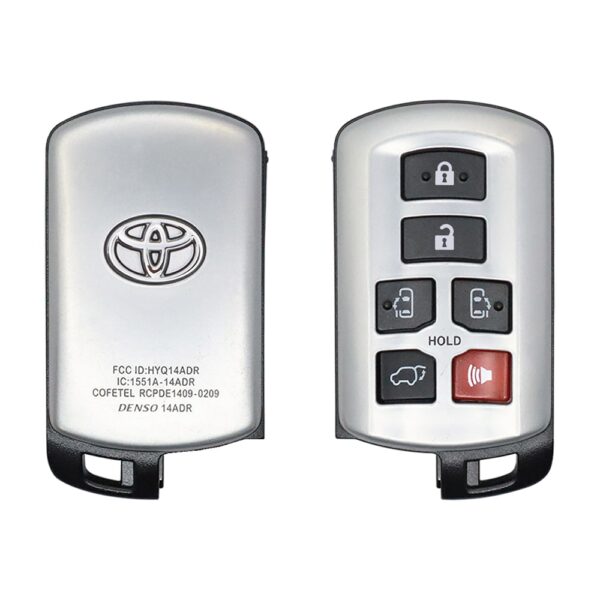 2011-2020 Toyota Sienna Smart Key Remote 6 Button 315MHz HYQ14ADR 89904-08010 USED