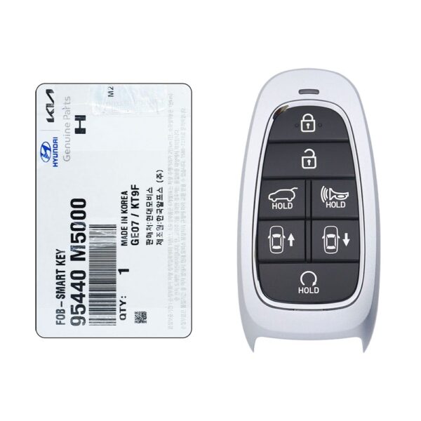 2019-2021 Genuine Hyundai Nexo Smart Key Remote 7 Button 433MHz 95440-M5000 OEM (1)