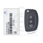 2015-2017 Genuine Hyundai Sonata Flip Key Remote 433MHz 3 Button RKE-4F15 95430-C1100 OEM (1)