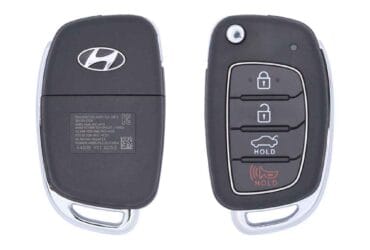 Télécommande pliante Hyundai Sonata 2017-2020 4 boutons 433MHz 95430-C1210 (UTILISÉE)