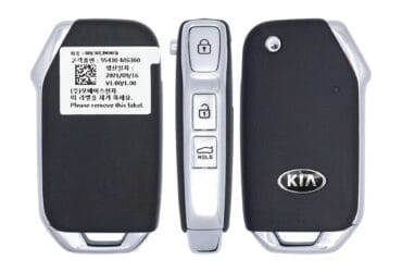 Télécommande pliante d’origine KIA Cerato 2018 3 boutons 433MHz 95430-M6300