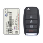 2020 Genuine KIA Niro Flip Key Remote 433MHz 4 Button 95430-G5000 OEM (1)