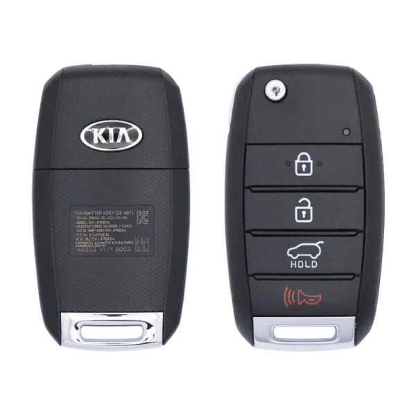 2020 Genuine KIA Niro Flip Key Remote 433MHz 4 Button 95430-G5000 OEM
