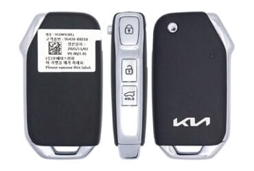 Télécommande pliante d'origine KIA Soul 2022 3 boutons 433MHz 95430-K0210